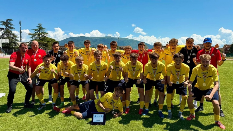 Jungtinė BFA ir FA „Dainavos“ U-16 komanda Italijoje iškovojo 3 vietą