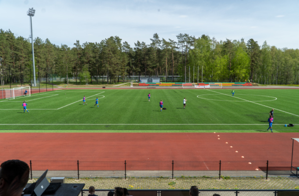 BFA komanda surengė stovyklą Visagine