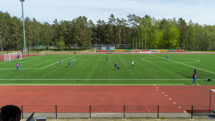 BFA komanda surengė stovyklą Visagine