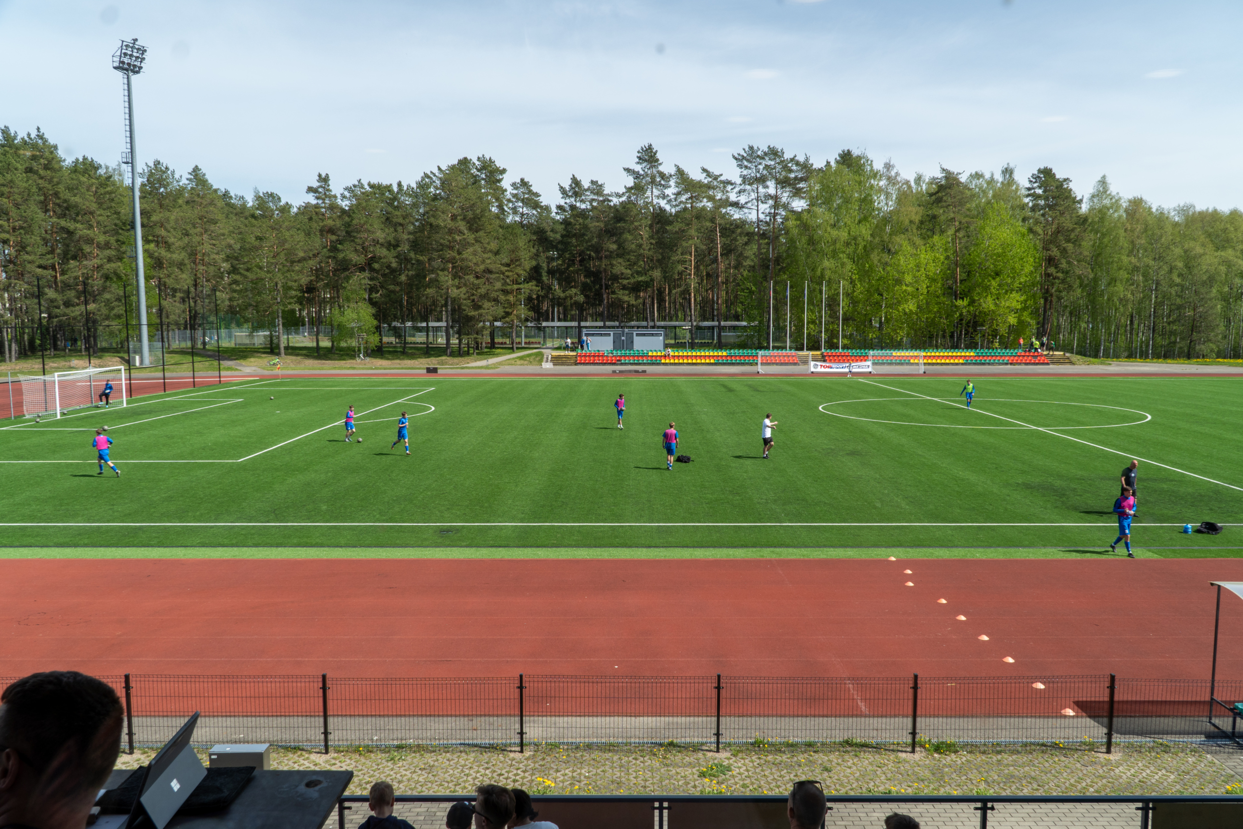 BFA komanda surengė stovyklą Visagine
