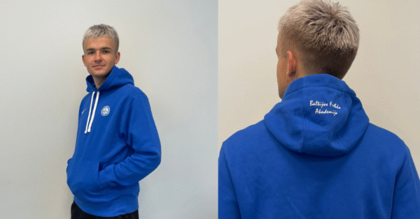 Vaikiškas BFA džemperis su logo ir užrašu ant nugaros - Image 2