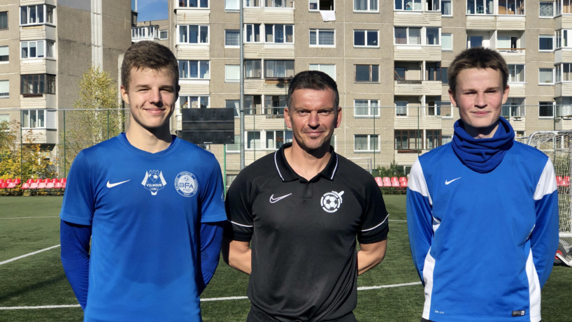 BFA talentams – britų akademijos „Soccer Assist Academy“ treniruotė