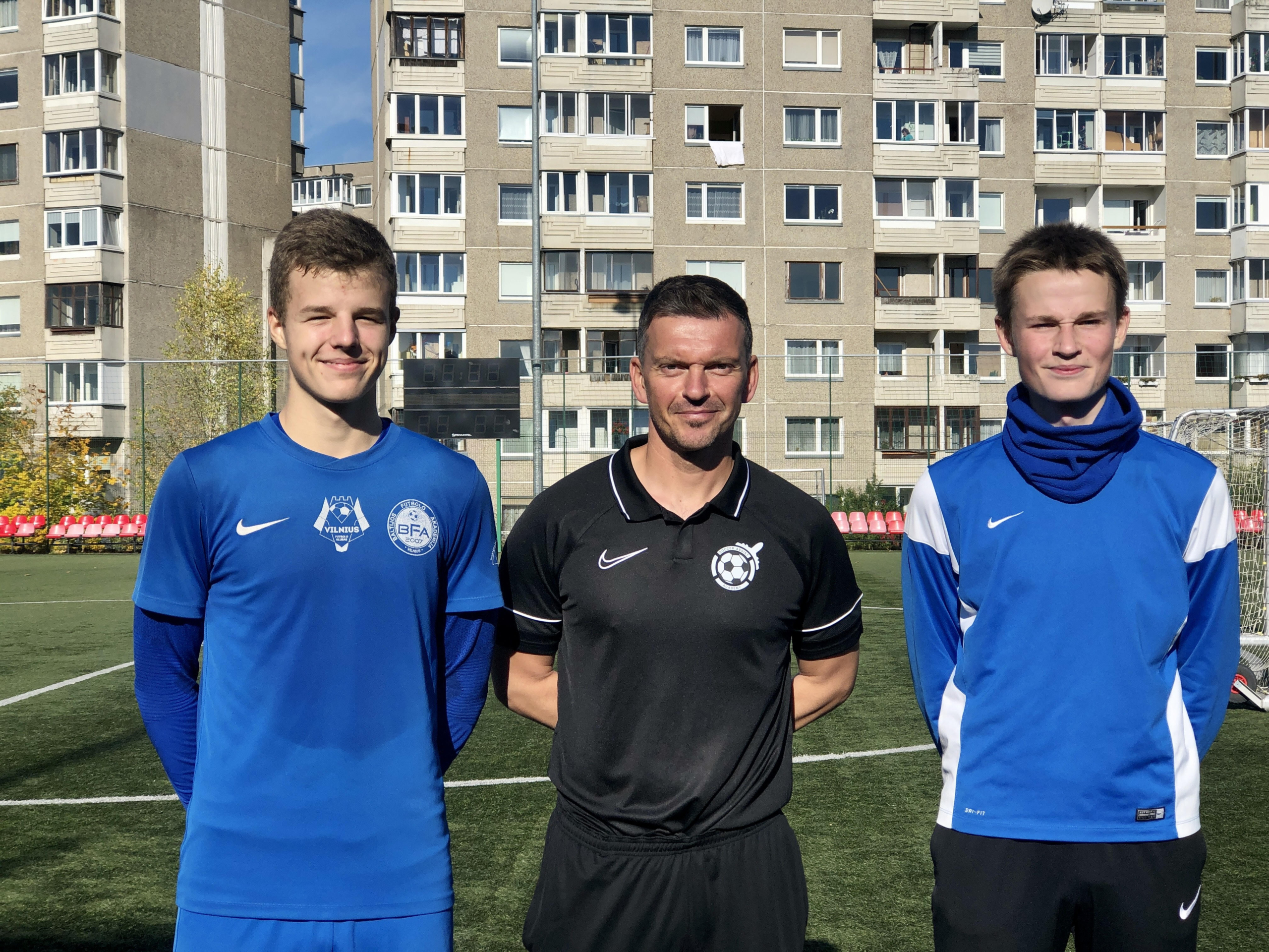 BFA talentams – britų akademijos „Soccer Assist Academy“ treniruotė