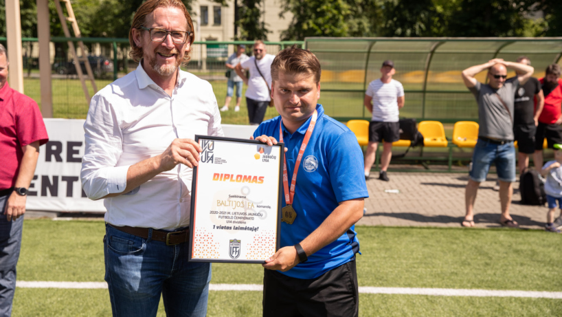BFA čempionų treneris G. Sidorovas: „Man garbė dirbti su geriausiais Lietuvos vaikais“