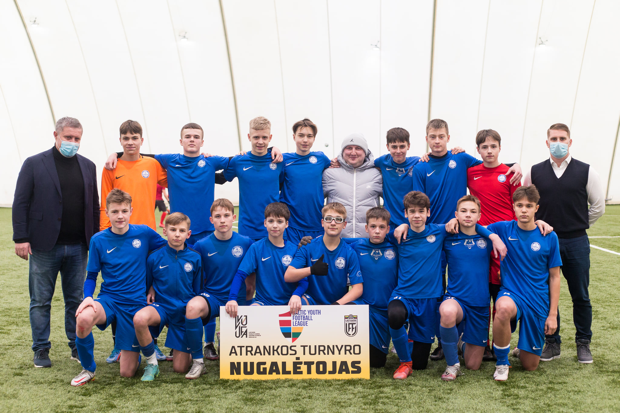 BFA U-15 tapo atrankos į Baltijos jaunimo lygą atrankos turnyro nugalėtojais