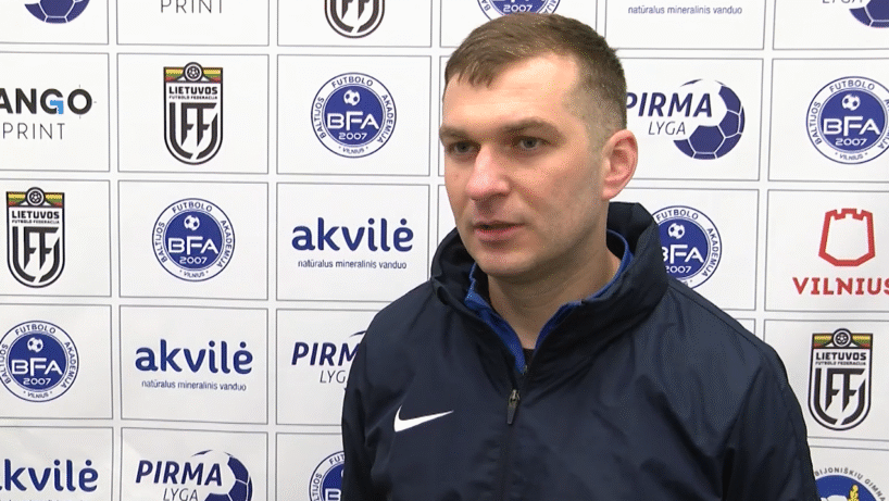 BFA treneris A. Falčikas apie Pirmos lygos startą: „Strigo progų realizacija“