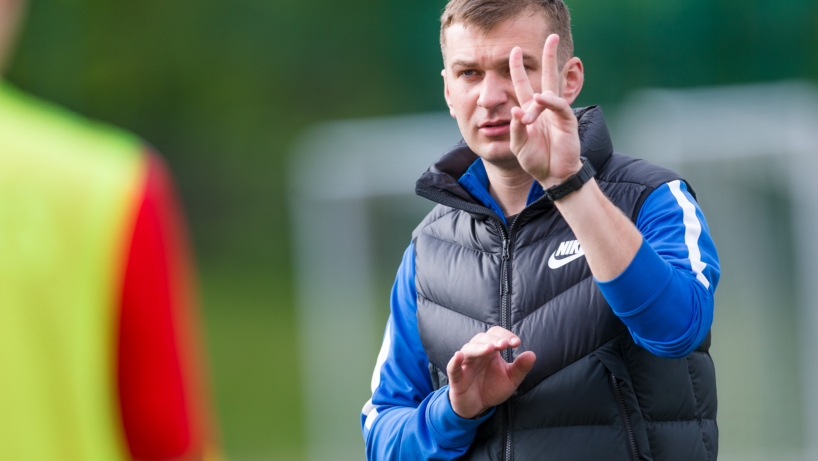 BFA treneris A. Falčikas ir saugas D. Puzas: „Žaidžiame solidžiau, bet už klaidas mus iškart baudžia“