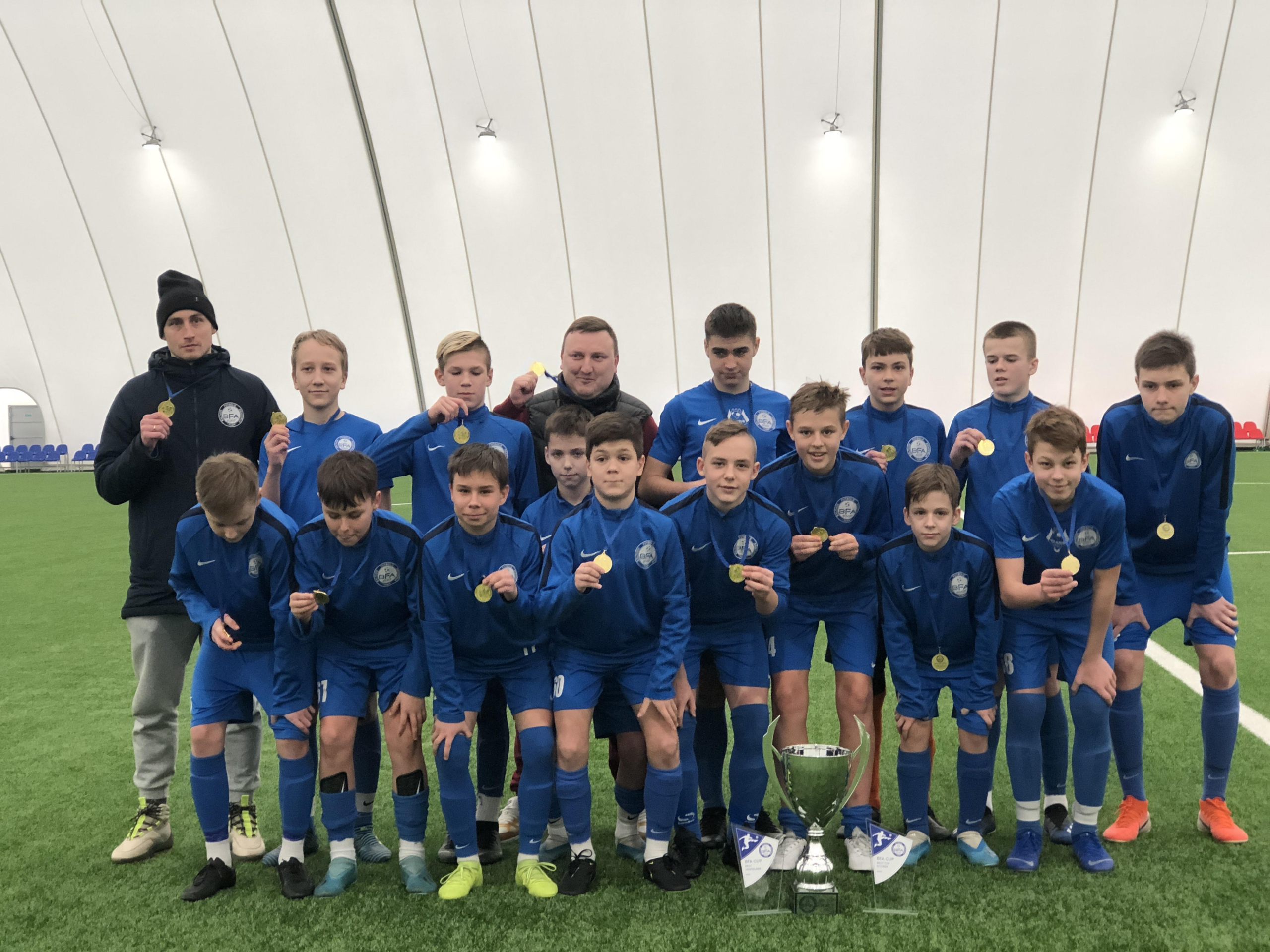 Tarptautinio turnyro „BFA Cup 2020“ taurė – BFA auklėtinių rankose
