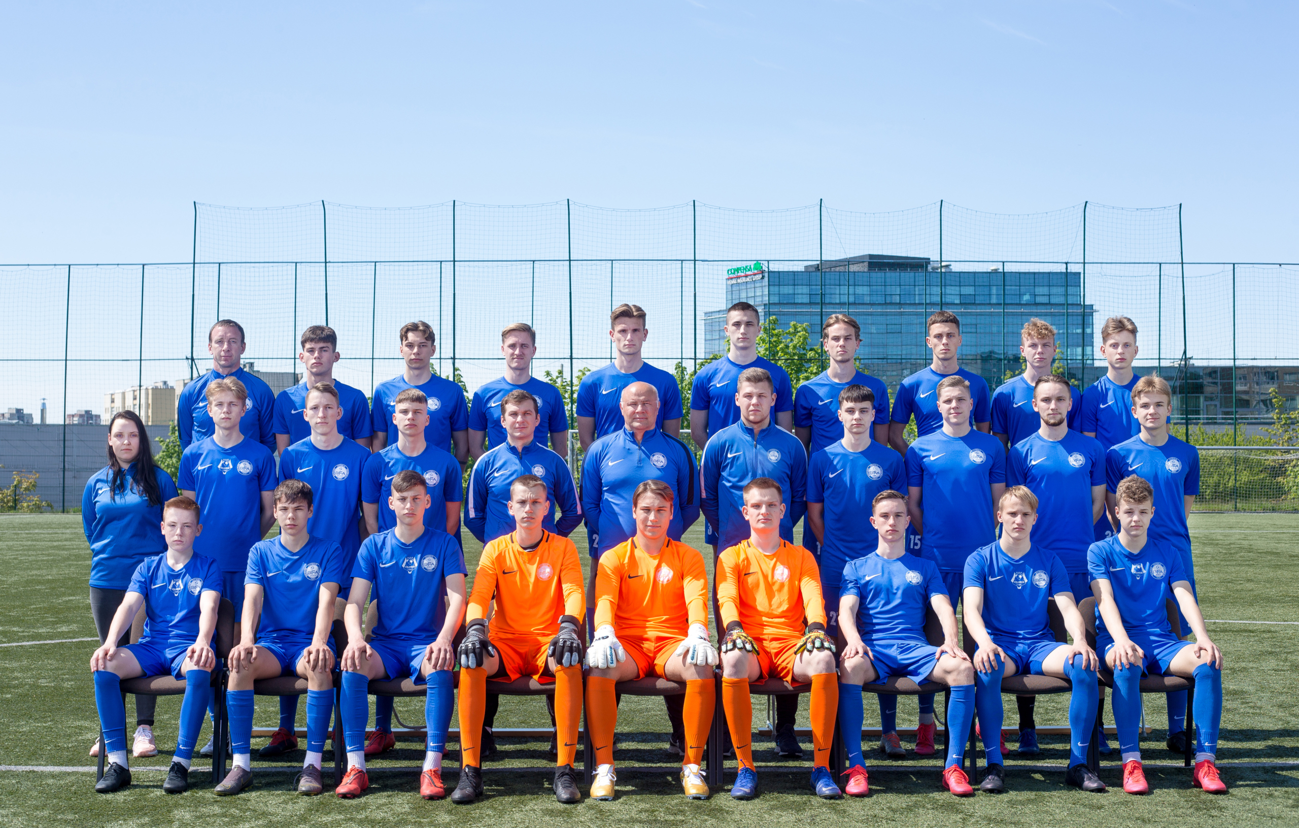 BFA komanda: į vyrų futbolą žengiantis jaunimas sieks įrodyti savo vertę   