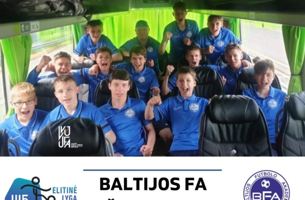 BFA U-15 užsitikrino EJL čempionų vardus!