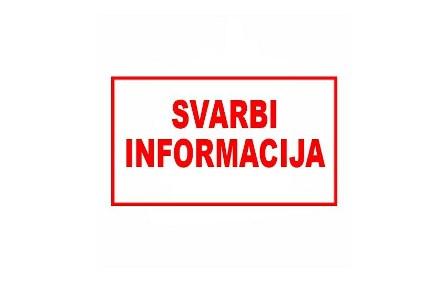 Informacija dėl akademijos darbo vaikų rudens atostogų metu