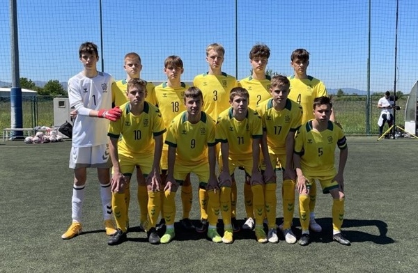 Lietuvos U-16 rinktinė su BFA nariais baigė pasirodymą Kroatijoje