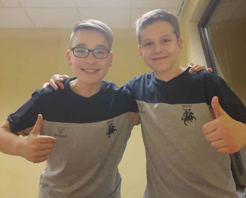 Lietuvos U-15 rinktinėje – du BFA futbolininkai